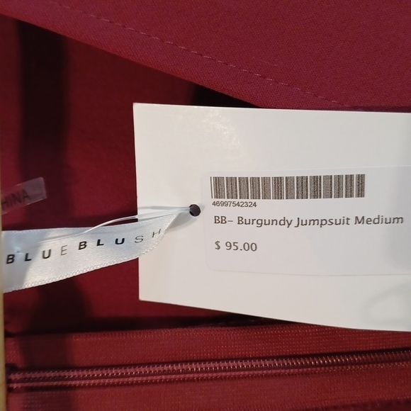 NWT Blue Blush Jumpsuit Sz M - Picture 5 of 8